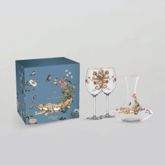 ชุดของขวัญแก้ว+ดีแคนเตอร์ The Mystery Feast Grand Dionysus's Leopard